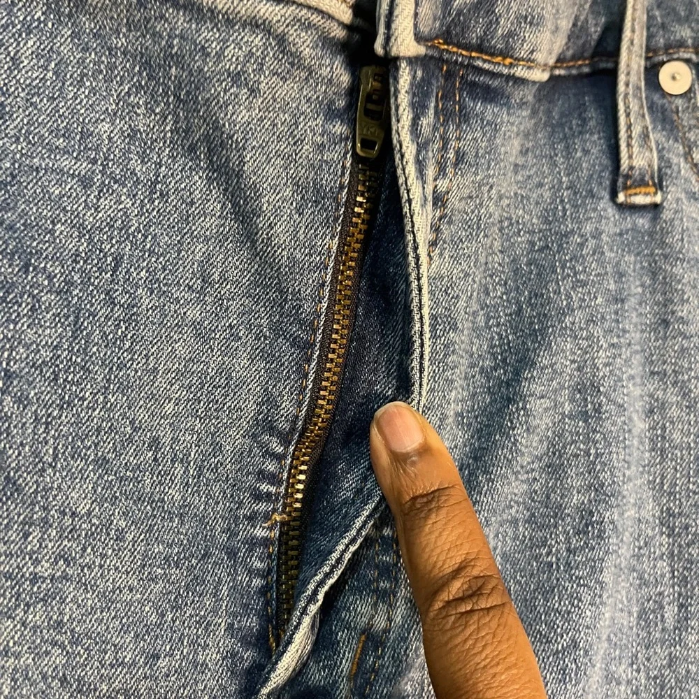 Madewell Womens Jeans Size 33 The Mid Rise Perfect Vintage Blue Denim Bottoms - Picture 5 of 12